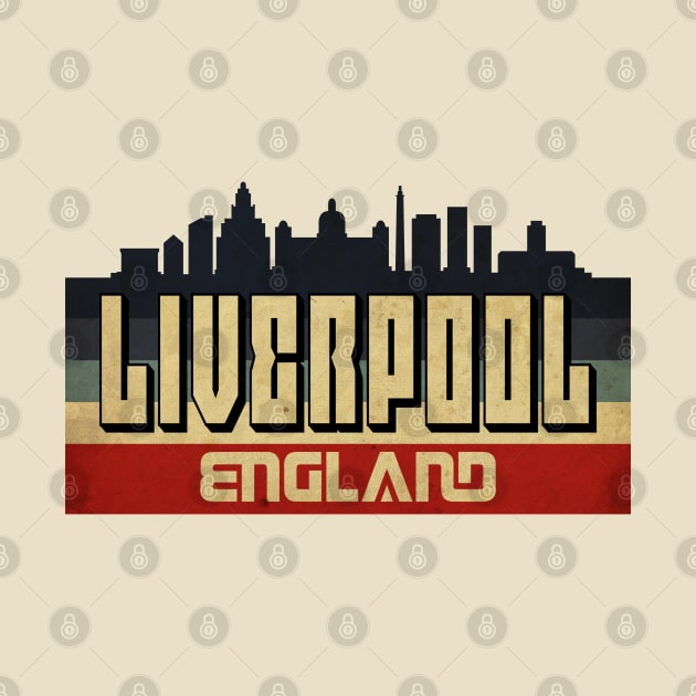 Liverpool City Vintage by CTShirts