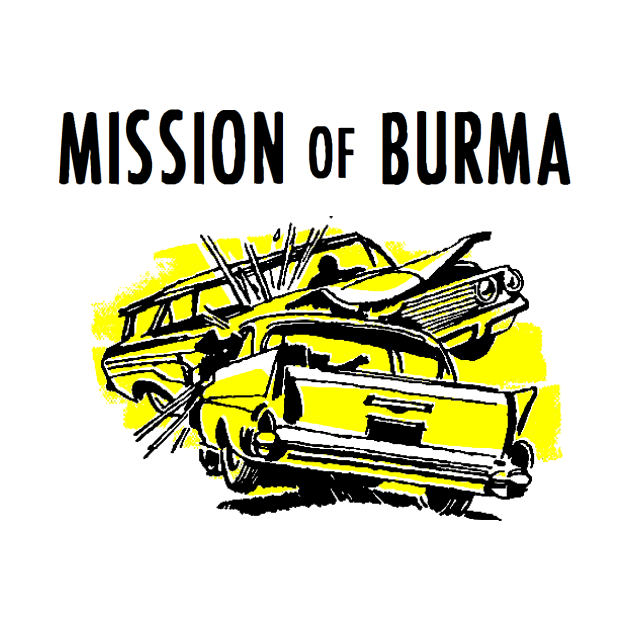 mission of burma by Stubbs Letterpress