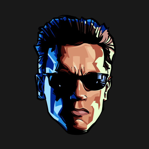 Terminator Head 1 by nabakumov