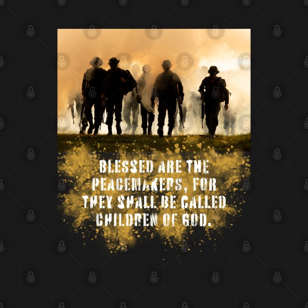 Blessed Are The Peacemakers by threadsjam