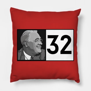 Roosevelt 32 Portrait Pillow