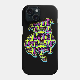 Pittie Love Phone Case