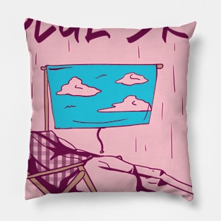 Mr. Blue Sky Pillow