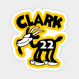 Caitlin Clark GOAT 3, Classic Steamboat Willie Goat Magnet