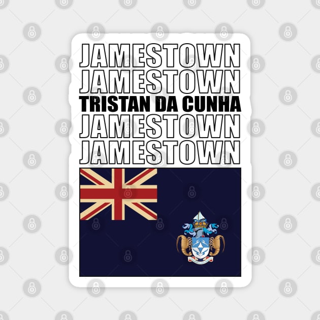 Flag of Tristan da Cunha Magnet by KewaleeTee
