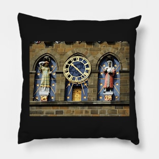 Castle Clock Pillow