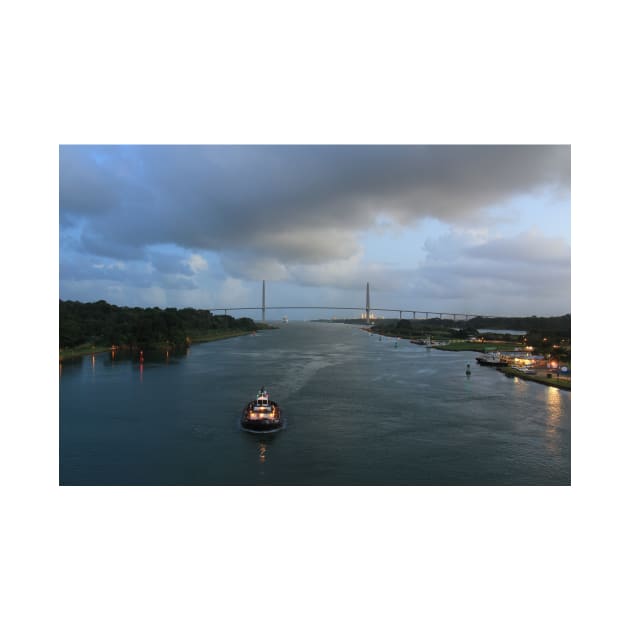 Panama Canal East Coast Entrance by tgass