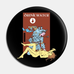 drink water. sci fi comic. Pin