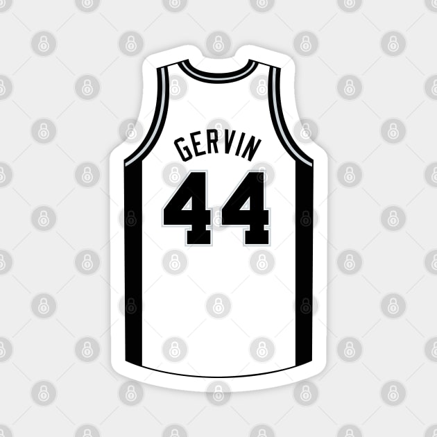 George Gervin San Antonio Jersey Qiangy Magnet by qiangdade