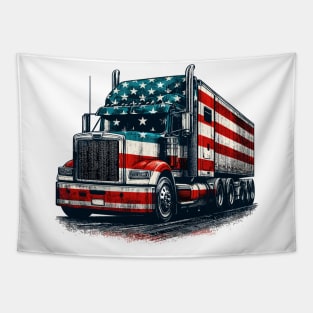 Trailer Truck Tapestry