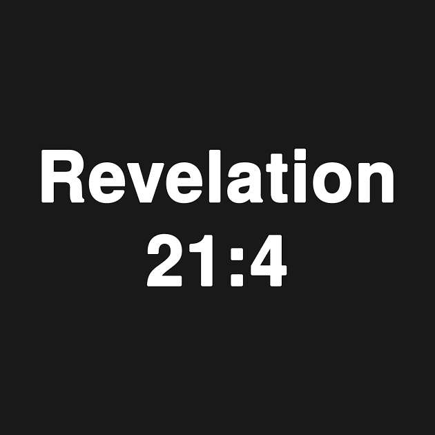 Revelation 21:4  Title Typography by Holy Bible Verses