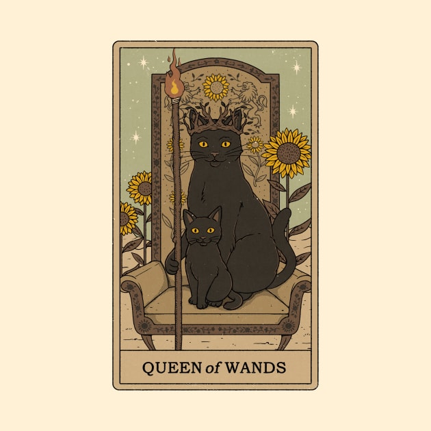 Queen of Wands by thiagocorrea