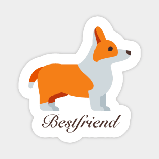 Corgi Bestfriend Magnet