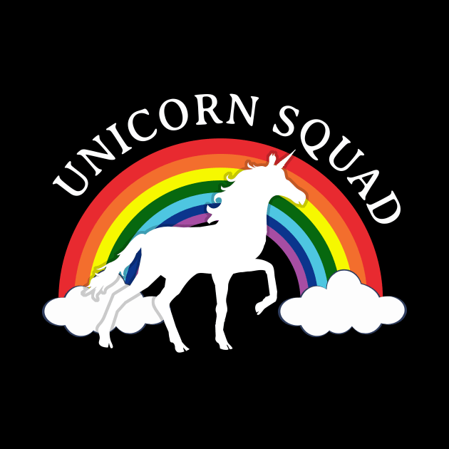 Unicorn Squad Rainbow Birthday Gift Idea by ashiacornelia173