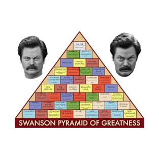 Swanson Pyramid Of Greatness T-Shirt