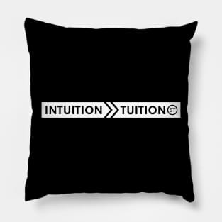 The Office Intuition Tuition Scott’s Tots White Pillow