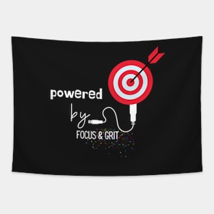 Powered by Focus and Grit Tapestry