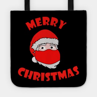 2020 Christmas Gift Masked Santa Claus Tote