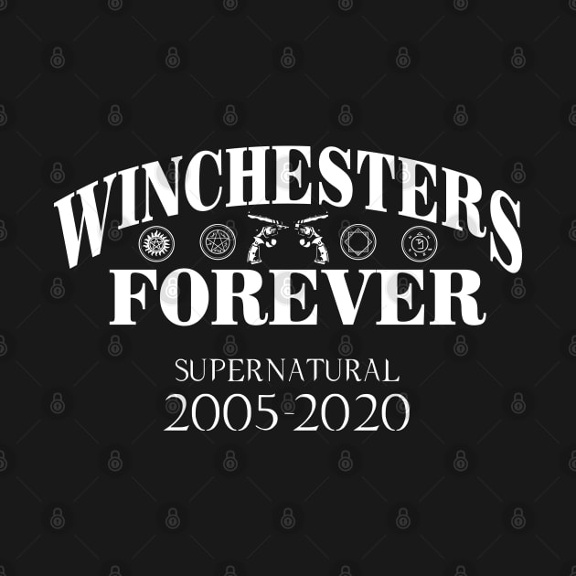 Winchesters Forever T-Shirt by SevenTwentyThree