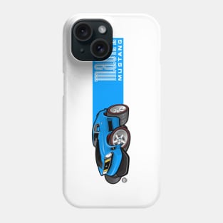 Mach 1 Blue with Blue Stripe Phone Case