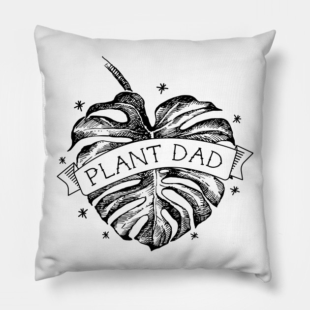 Wallpaper Plant Dad Vintage Monstera Heart Tattoo Black Houseplants For Free