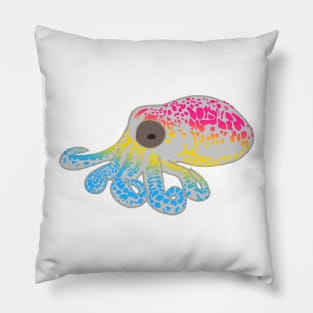 Pan Flag Spotted Octopus Pillow