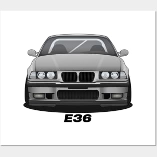 ZHUTOU BMW E36 M3 Car Poster Canvas Wall Art Poster Wall Art Print Modern  Family Bedroom 50x75cm : : Home & Kitchen