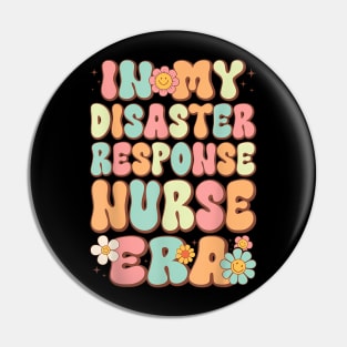 Groovy in My Disaster Response Nurse Era  Retro Pin