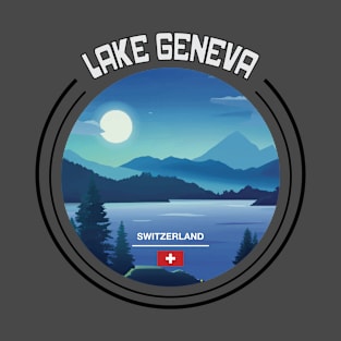 Lake Geneva Switzerland T-Shirt