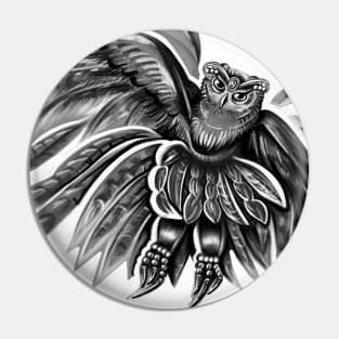 Owl spirit Pin