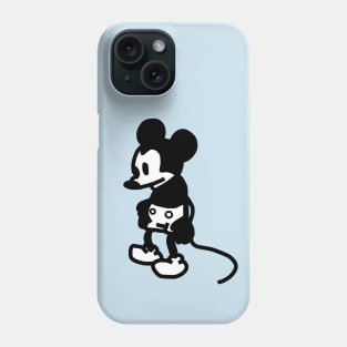 Sad Mouse and Steamboat Willie 1928 Phone Case