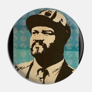 Gregory Porter // Retro Poster Jazz Pin