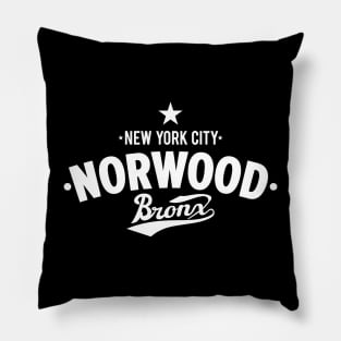 Norwood Bronx - Norwood, NYC Apparel Pillow