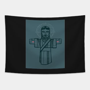 Jesus Christ with open arms Tapestry