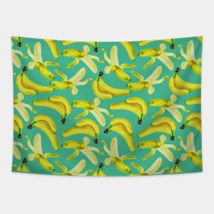 Cute Ripe Yellow Banana Nature Tropical Fruit Pattern Gift Tapestry