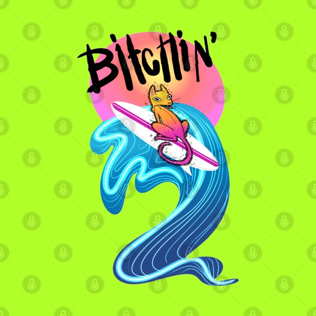 BITCHIN' SURF CAT by RooKay