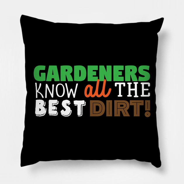 gardening Pillow by CurlyDesigns