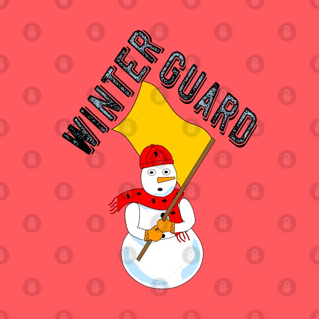 Winter Guard Snowman by Barthol Graphics