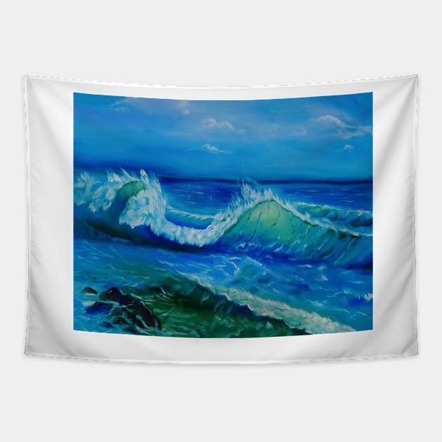 Rogue Wave 1 Tapestry by jennyleeandjim