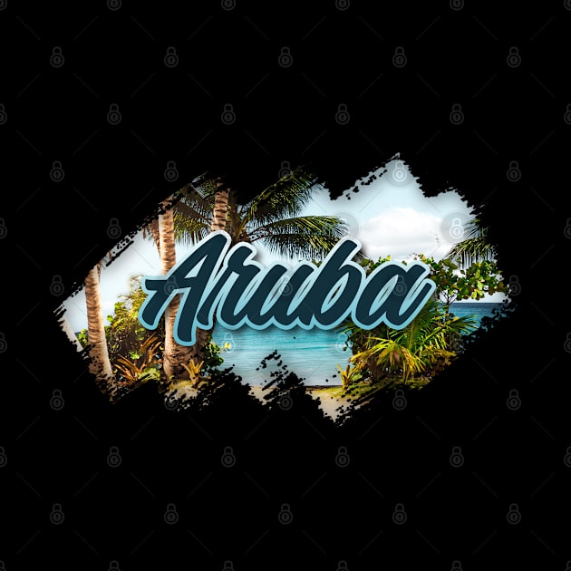 Aruba honeymoon trip. Perfect present for mom mother dad father friend him or her by SerenityByAlex