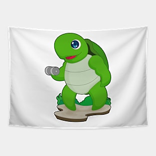 Turtle Bodybuilding Dumbbell Tapestry