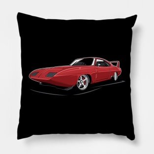 Charger Daytona (Red) Pillow