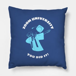 Funny Zoom university Pillow