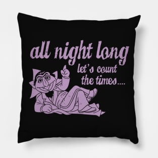 All night Long Pillow