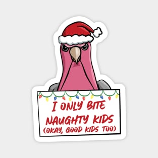 Only Bite Naughty Kids Galah Cockatoo Magnet