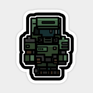 Blocky Slayer Magnet