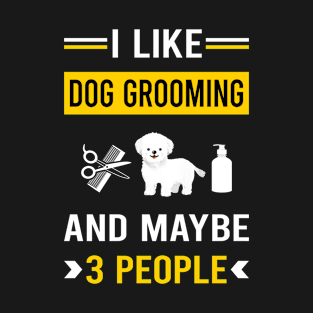 3 People Dog Grooming Groomer T-Shirt