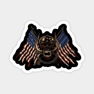 Ride usa flag Magnet