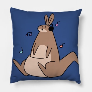 Headphones Kangaroo Pillow