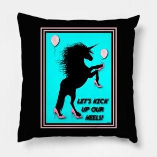 KICK IT UP UNICORNS Pillow